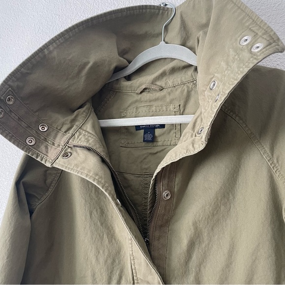 Tommy Hilfiger Olive Green Canvas Preppy,Military, Utility Jacket/Coat Size M - Picture 4 of 16
